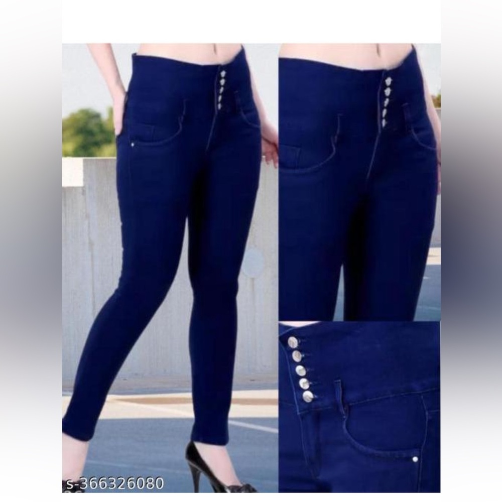 It’s a brand new denim with 3 buttons on front to adjust the fitting - Picture 3 of 3